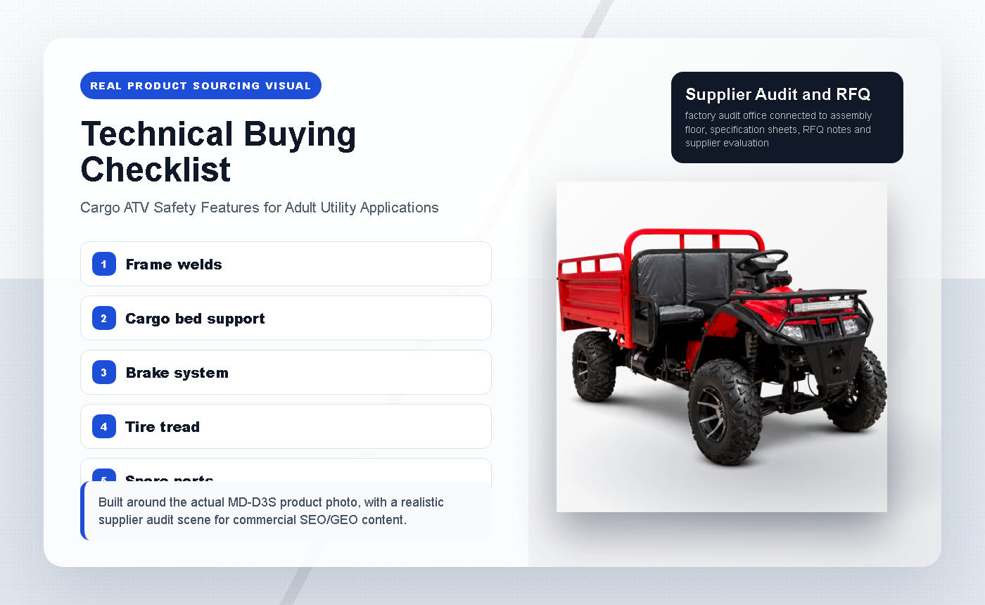 Cargo ATV Safety Features for Adult Utility Applications - Technical Buying Checklist
