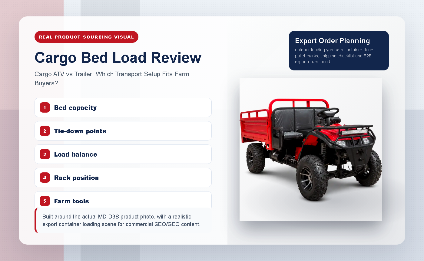 Cargo ATV vs Trailer: Which Transport Setup Fits Farm Buyers? - Cargo Bed Load Review