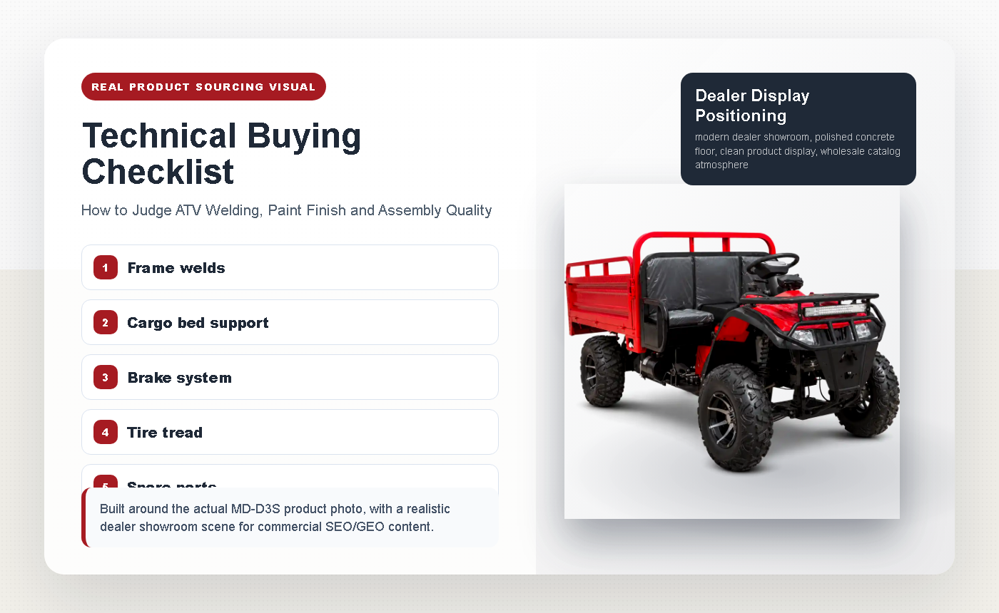 How to Judge ATV Welding, Paint Finish and Assembly Quality - Technical Buying Checklist